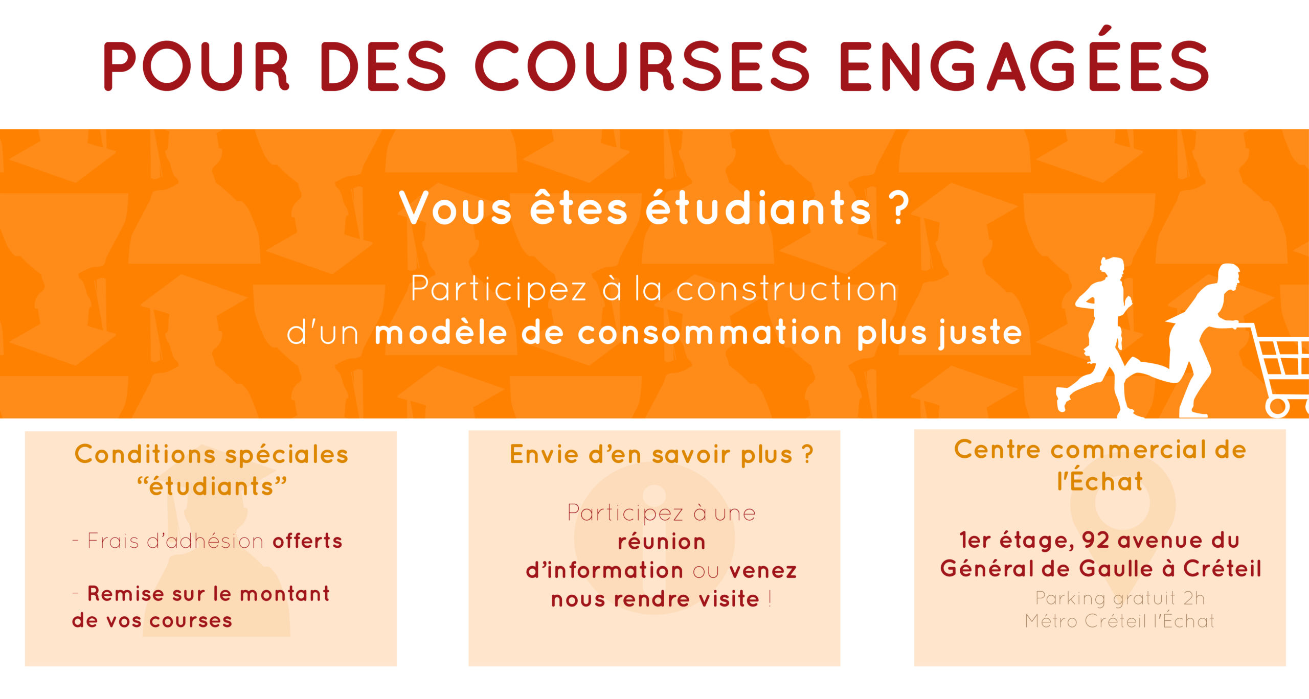 Affiche étudiants - onglet site