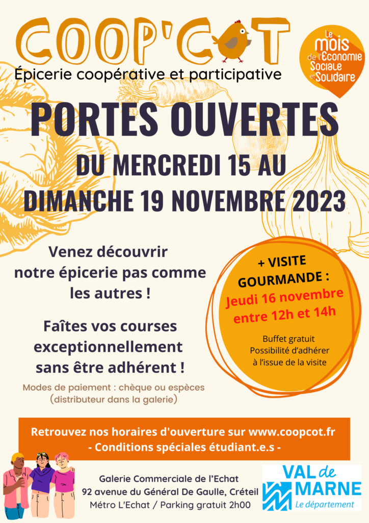 portes ouvertes coop'cot